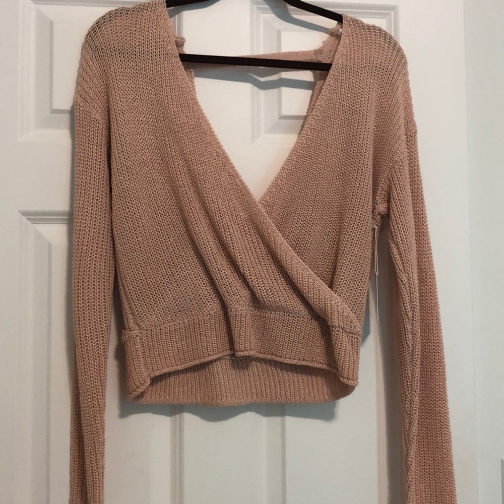 Forever 21 Surplice sweater